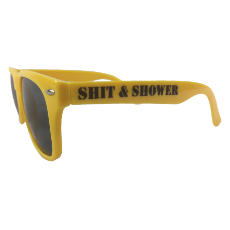 Shit & Shower Sonnenbrille gelb
