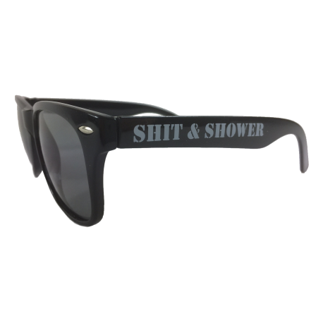 Shit & Shower Sonnenbrille schwarz