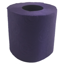 Toilettenpapier lila